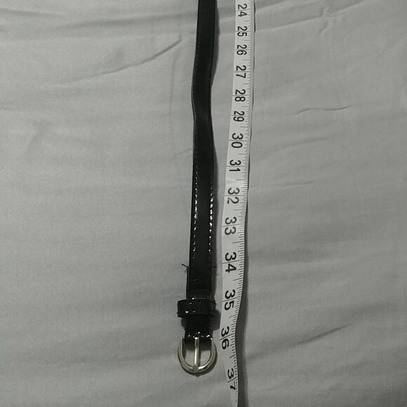 American Dream Black Strapless Hi/Low Maxi w/ belt - Picture 7 of 12